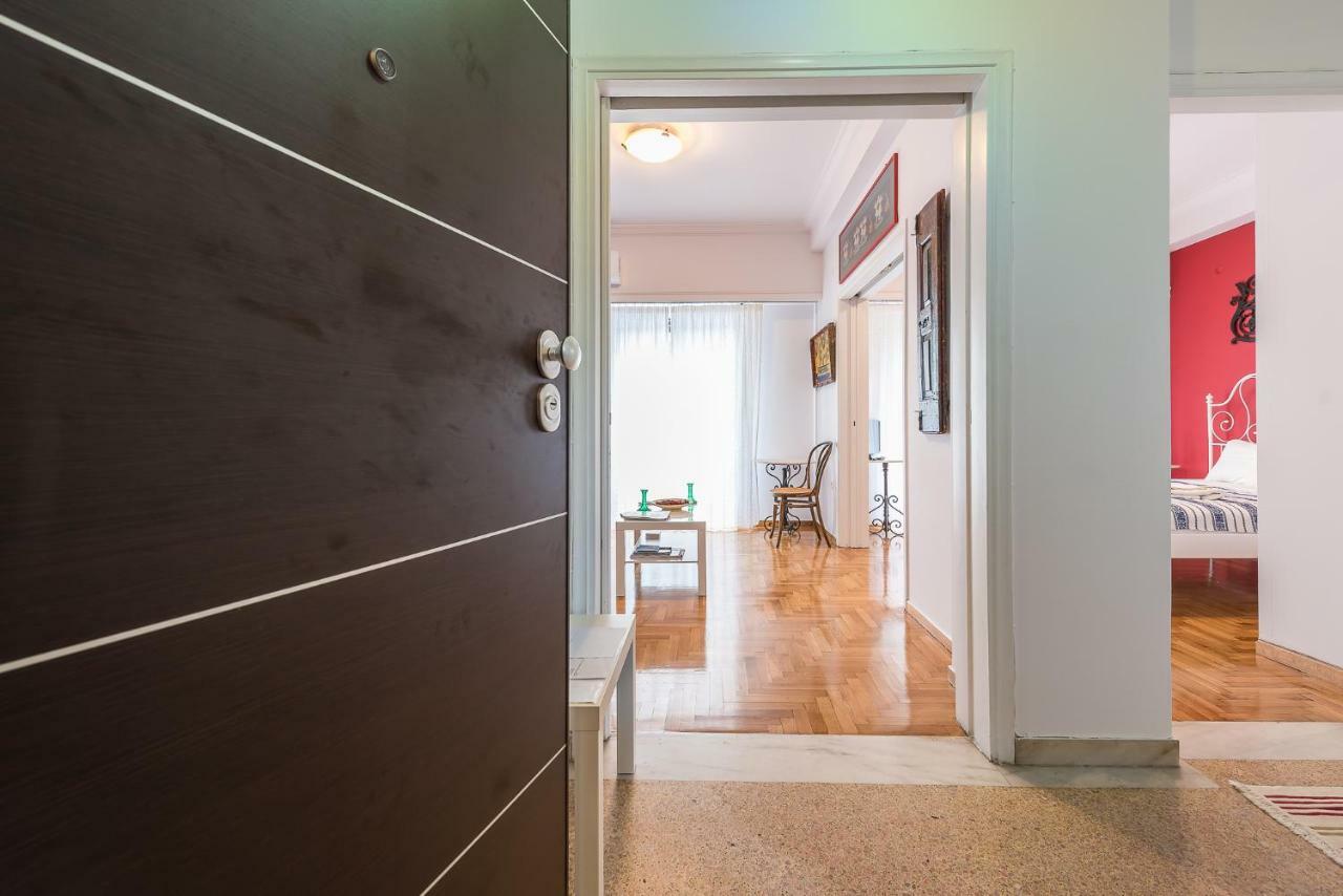 Athens Centre Flat 2 Min. From Evangelismos Metro Esterno foto