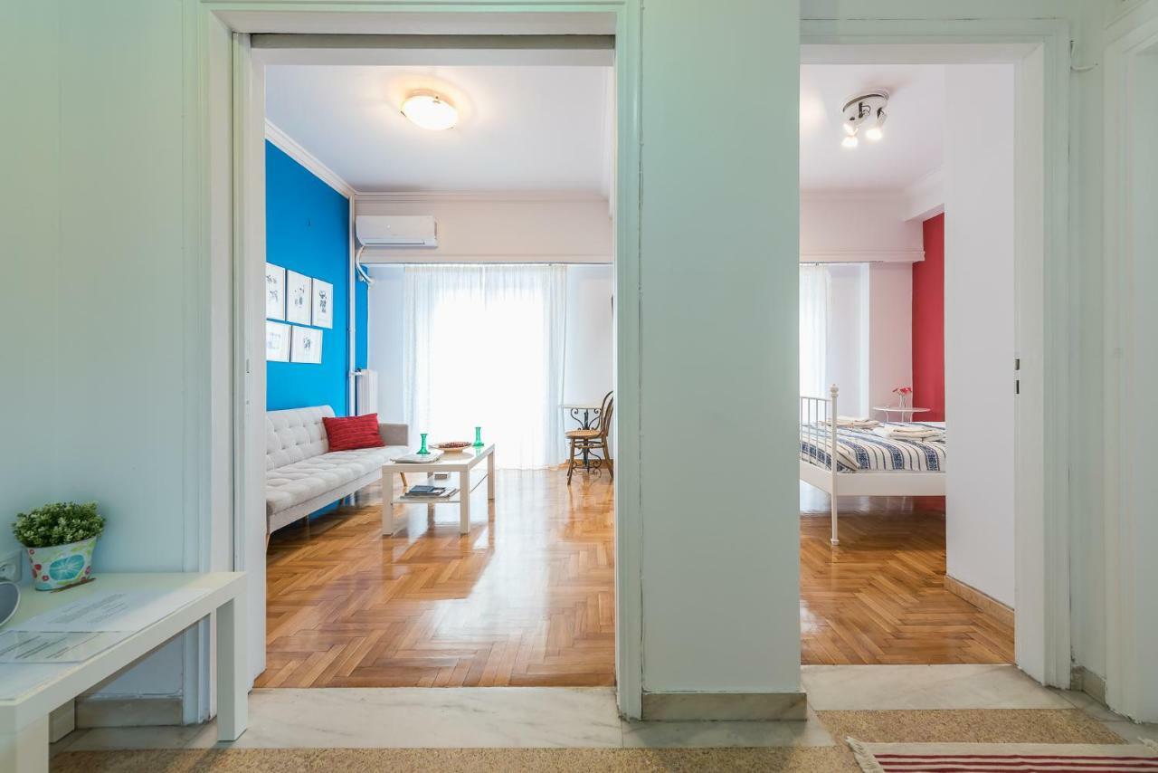 Athens Centre Flat 2 Min. From Evangelismos Metro Esterno foto