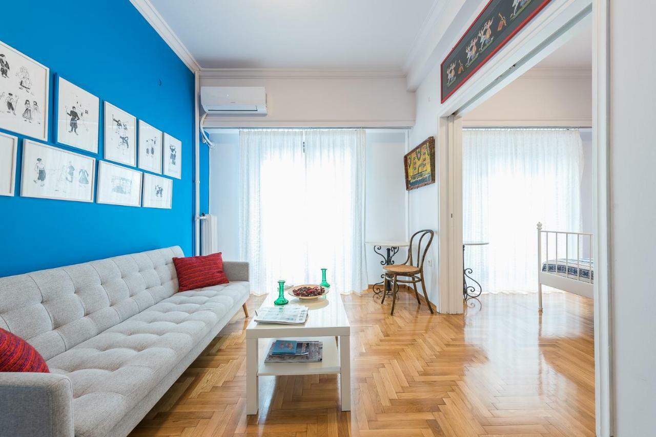 Athens Centre Flat 2 Min. From Evangelismos Metro Esterno foto
