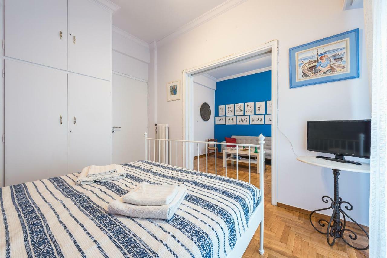 Athens Centre Flat 2 Min. From Evangelismos Metro Esterno foto