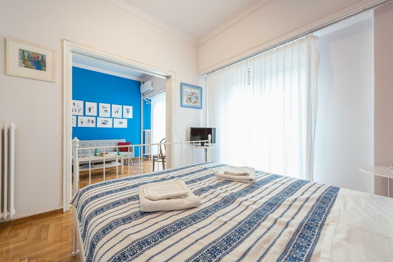 Athens Centre Flat 2 Min. From Evangelismos Metro Esterno foto